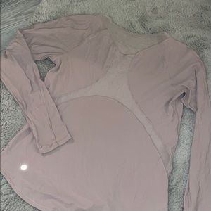 Lululemon long sleeve top size 8